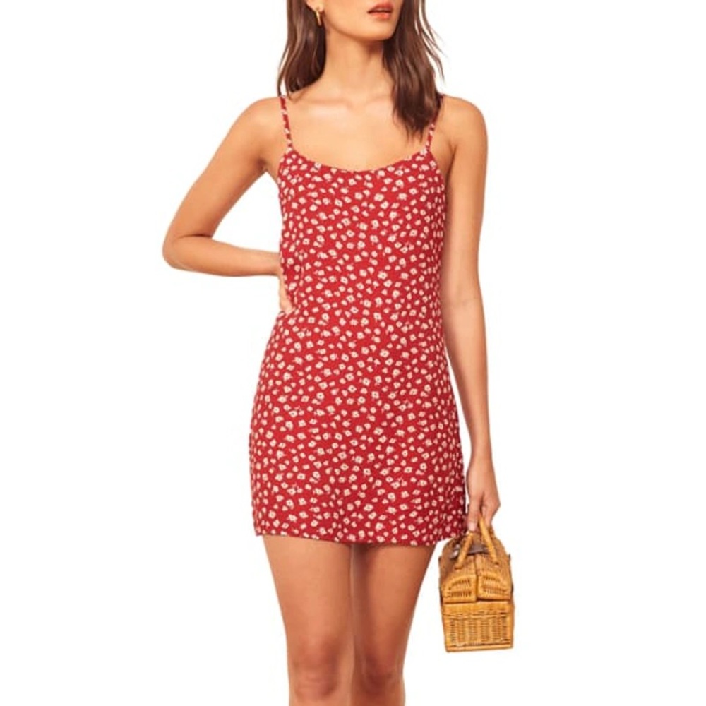 Reformation Lindsay dress in Western